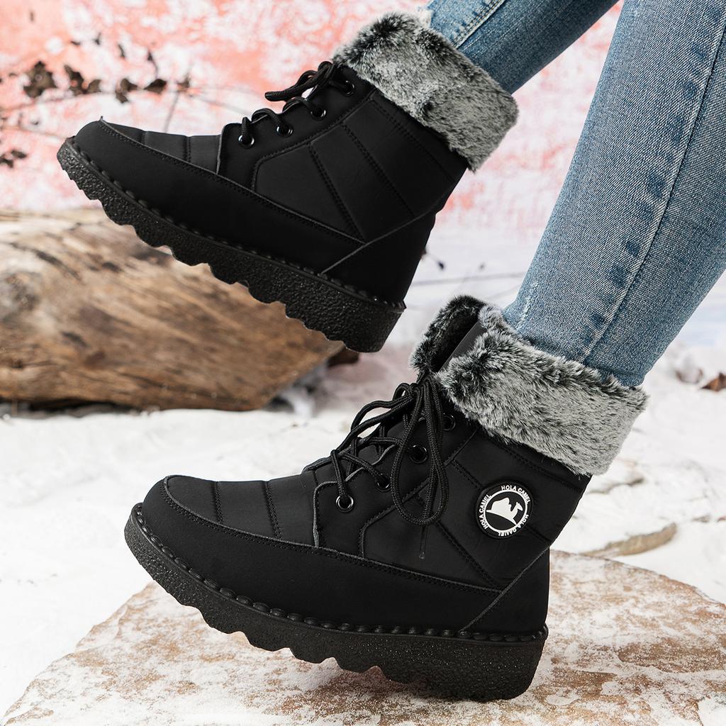 Women's Shoes, Height-increasing Boots, Cotton Boots, Thick-soled Shoes, Long Boots, Cold-proof Shoes, Warm Shoes, Snow Boots