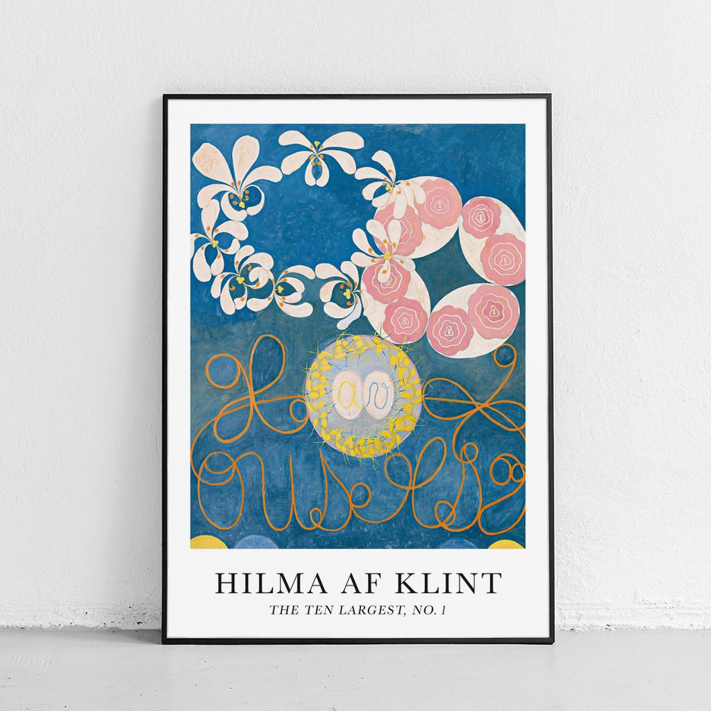 Plakat Hilma af Klint The ten largest no. 1