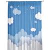 Cartoon Clouds And Stars Sheer Curtains Window Curtains For Living Room Bedroom Blinds Kids Room Home Decor