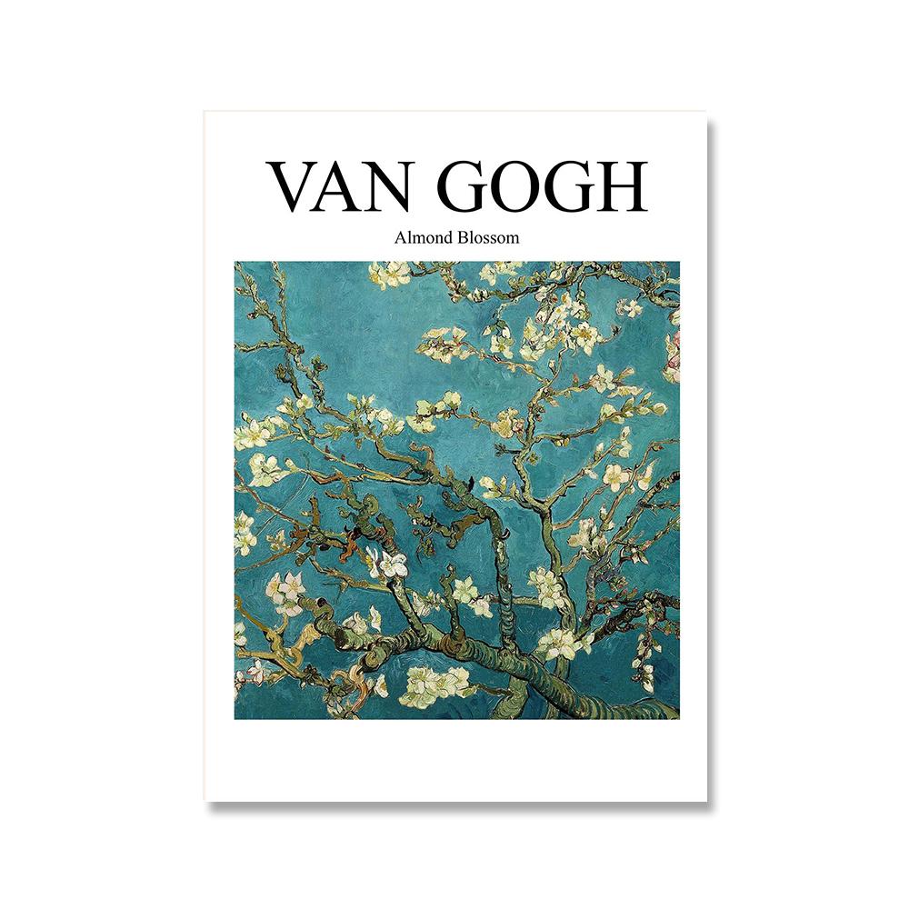 Soyut İskandinav posteri ve baskı Matisse Van Gogh Picasso sergi duvar sanatı tuval yağlıboya duvar resmi oturma odası dekor için