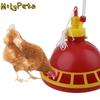 Bell Type Poultry Water Dispenser Automatic Plastic Chicken Feeder Easy To Fill Durable Fountaion Kettle Geese
