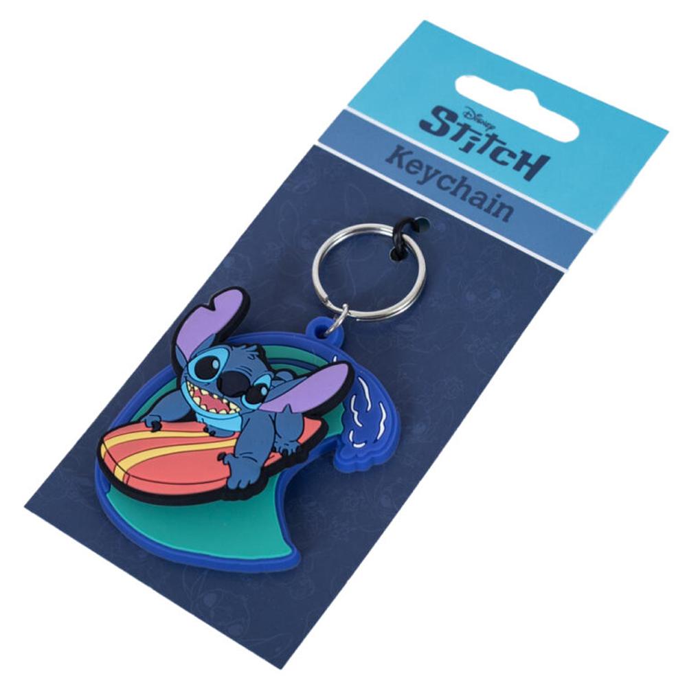 Lilo & Stitch Surf PVC Stitch Keyring