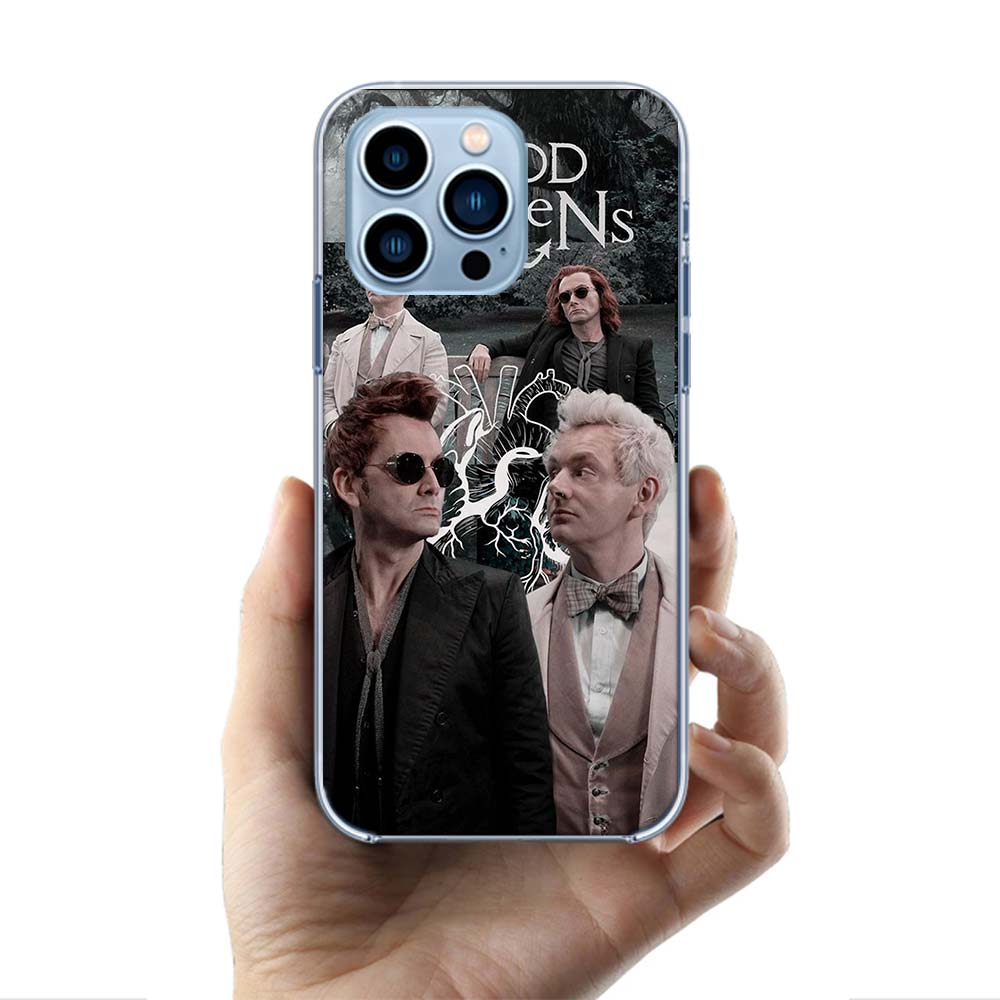 Good Omens TV Cases Phone Case For Iphone 17E 16E 17 Air 16 Pro Max 15 Pro 14 Plus 11 13 12 Mini Cover Cases Compatible with Sui