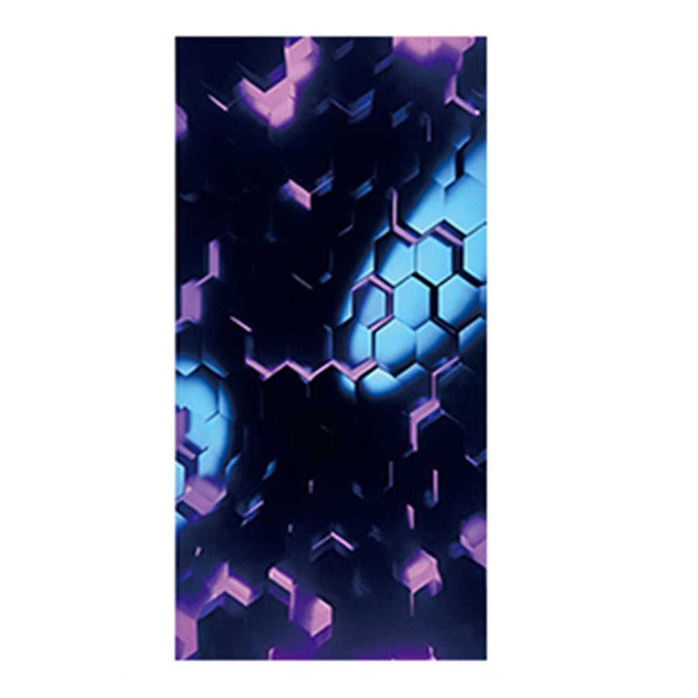 For Honeycomb Car B-pillar Waterproof Decal DIY Door Pillar Sticker Waterproof Exterior Accessories