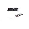 E113pcs ABS Overlay Matt black for Toyota Camry 2018-2024 modified three-dimensional covering 3D SE XSE trunk sticker accessories