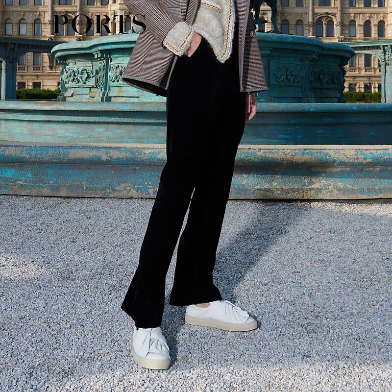 PORTS Women's Solid Commuter Casual Pants