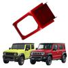 Kylorune Console Shift Panel Cover and Shift Trim Frame for Jimny and Jimny Custom Parts for (Red) Jimny, Nomad, Sierra, JB64/JB74W/JC74