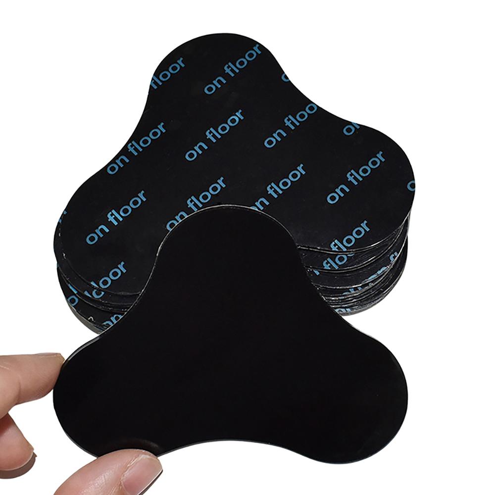 

10 pieces large floor mats, anti-slip rubber stickers, anti-slip tape, reusable pads