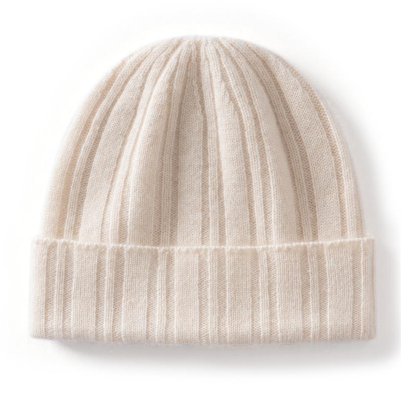 Cashmere Hats for Men and Women, Warm In Winter, Thickened Cashmere Wool Knitted Hats, Outdoor Riding, Cold-proof Ear Protection, Winter Hats