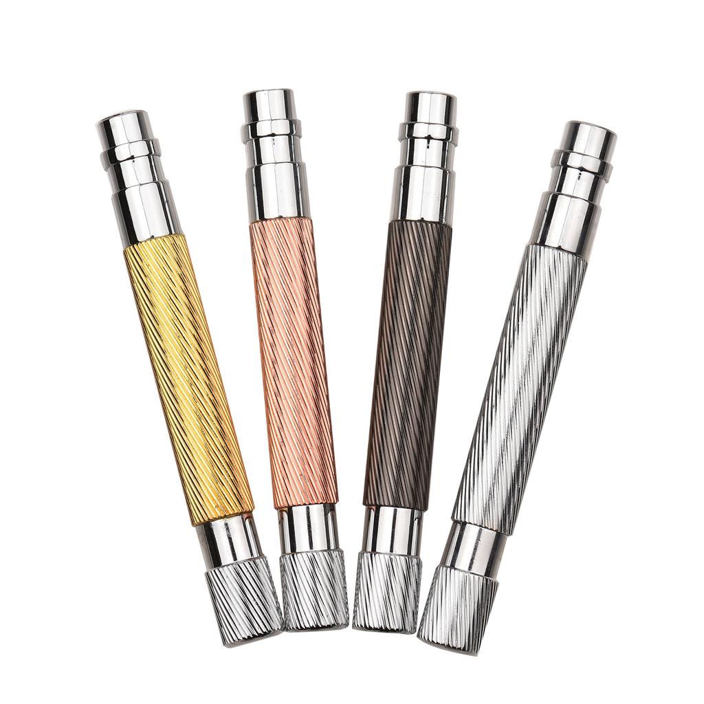 Shaving Handle for Safety Beard Razor Double Edge Shaving Razor Replacement Handle Grip Stainless Steel Manual Mustache