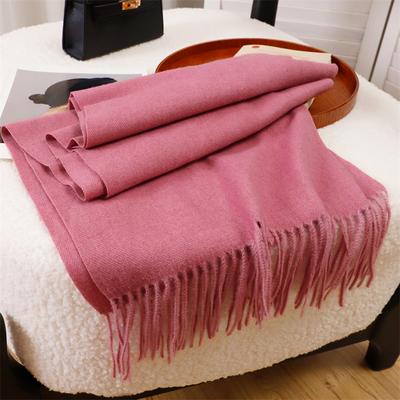 2025 Winter Scarf For Women Long Warm Cashmere Scarves Hijab Solid Lady Shawl Wrap Female Pashmina Bandana Head Scarfs New