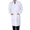 Unisex Doctor Nurse Workwear Long Sleeve Short Sleeve Lab Coat White Winter Summer