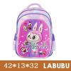 Labubu School Bag Cartoon School Bag Cute 16 Inch Large Capacity 3D Hard Shell School Bag Backpack