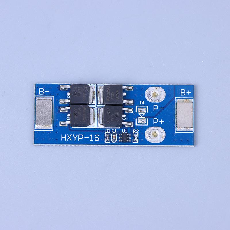 Lithium Battery Protection Board Bms 1S 12A 16A 24A 3.7V Lifepo4 18650 4.2V Charging Voltage/Short Circuit/Overcharge Prevention