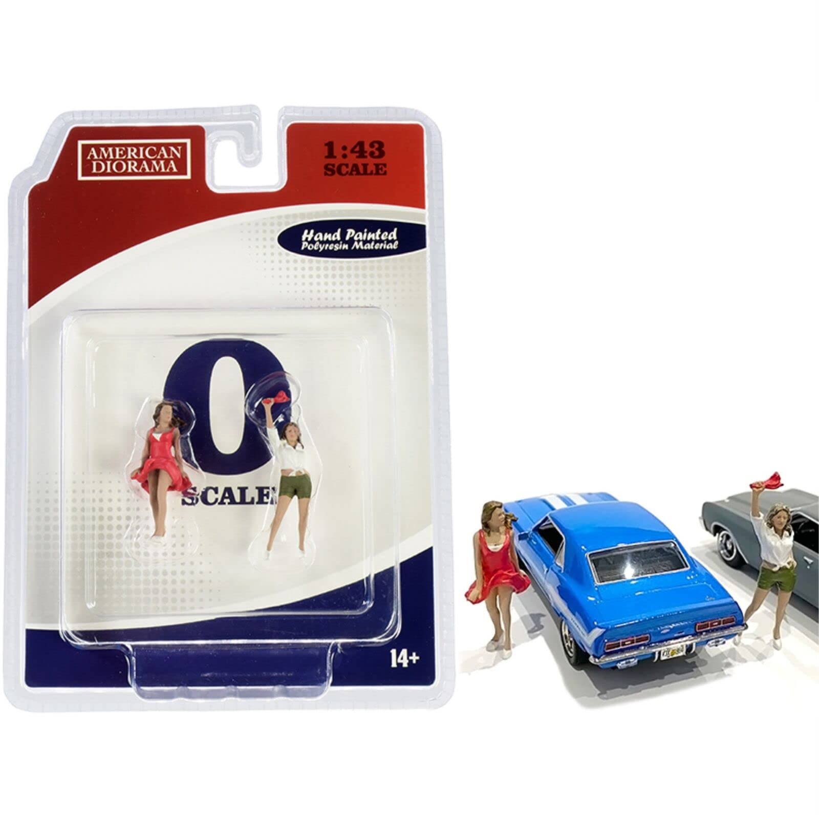 

Американская диорама Фигурки Стиль Фигурки Набор IV Масштабный Набор Дрэг Две Женские Фигурки - 70-е 1/43 Фигурки, Стиль 70-х, IV, Гонки, [Б/У]