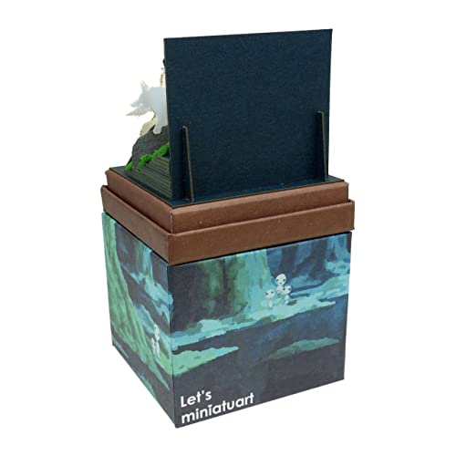 Sankei Studio Ghibli mini Princess Mononoke: The Night of Decision Paper Craft MP07-140