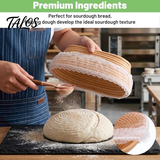 Proofing Basket Liners for Sourdough Non-woven Banneton Liners, Disposable Stretchable Fermentation Covers, Non-stick Bread Non Stick Dough Hoods Home