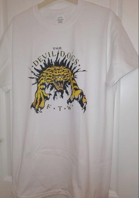 The Devil Dogs Garage Punk Rock Music T-shirt Oblivians Mummies Turbonegro T220 XXXXL