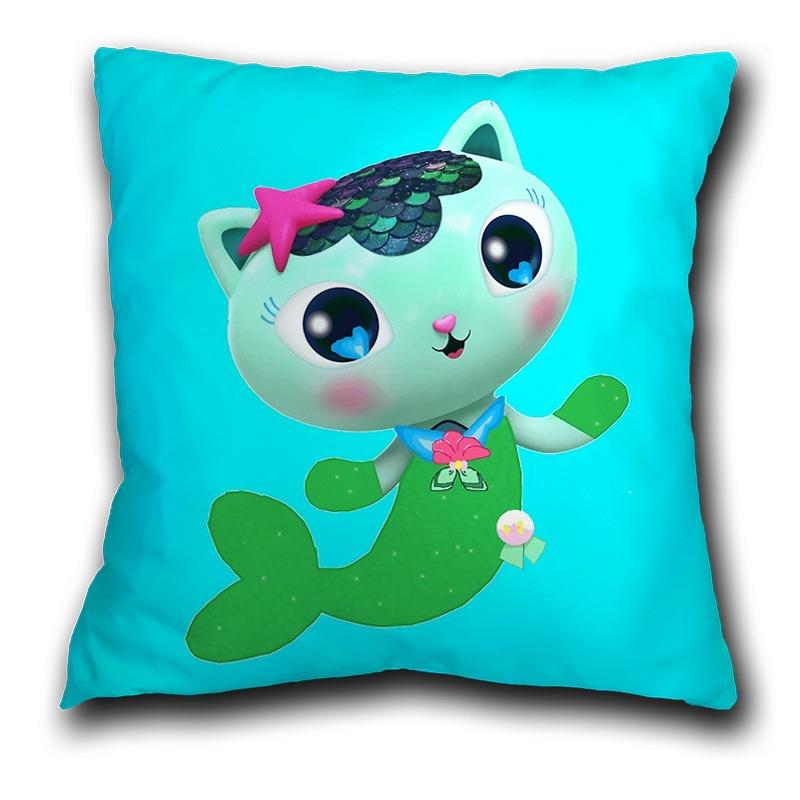 Kids Gabbys Dollhouse Gabby Cats Pillowcase 40x40cm 45x45cm Decorative Pillows 60x60