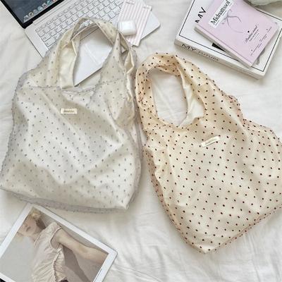 New Large-capacity Lazy Style Fashion Organza Design Handbag Casual Commuter Shoulder Bag