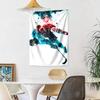 Hockey1 Wall Decor Tapestry Art For Pet Memorial Birthdaywedding Party Backdrop Family Gift
