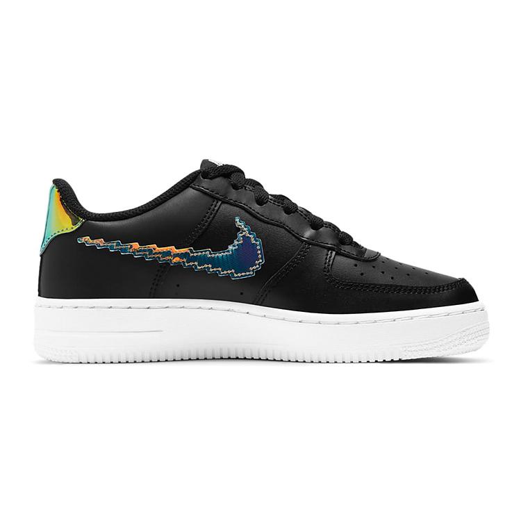 Nike Air Force 1 Low LV8 Swoosh Digitale Nero GS CW1577-002