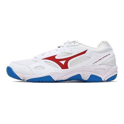 Cyclone Speed CN Tkanina Syntetická kůže Protiskluzové Odolné proti opotřebení Prodyšné Nízké Tréninkové boty Unisex Tenisky Bílá Modrá Červená V1GA218125