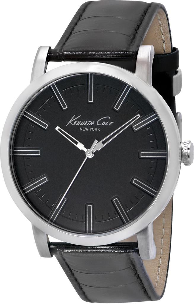 Zegarek KENNETH COLE IKC1997. Kwarcowy, Kolor czarny. Mężczyzna.