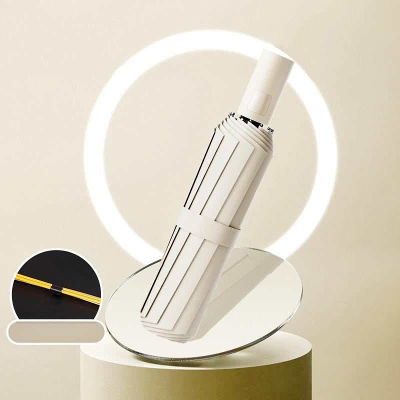 Automatic Umbrella 8 Bone Double Keel Sunshine And Rain Dual-purpose Sun Umbrella Sunshade And Anti UV Automatic Folding