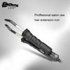 Black Hair Extension Iron, Adjustable Temperature, Quick Heat Glue, Pliers Clips Tools, EU/US Plug