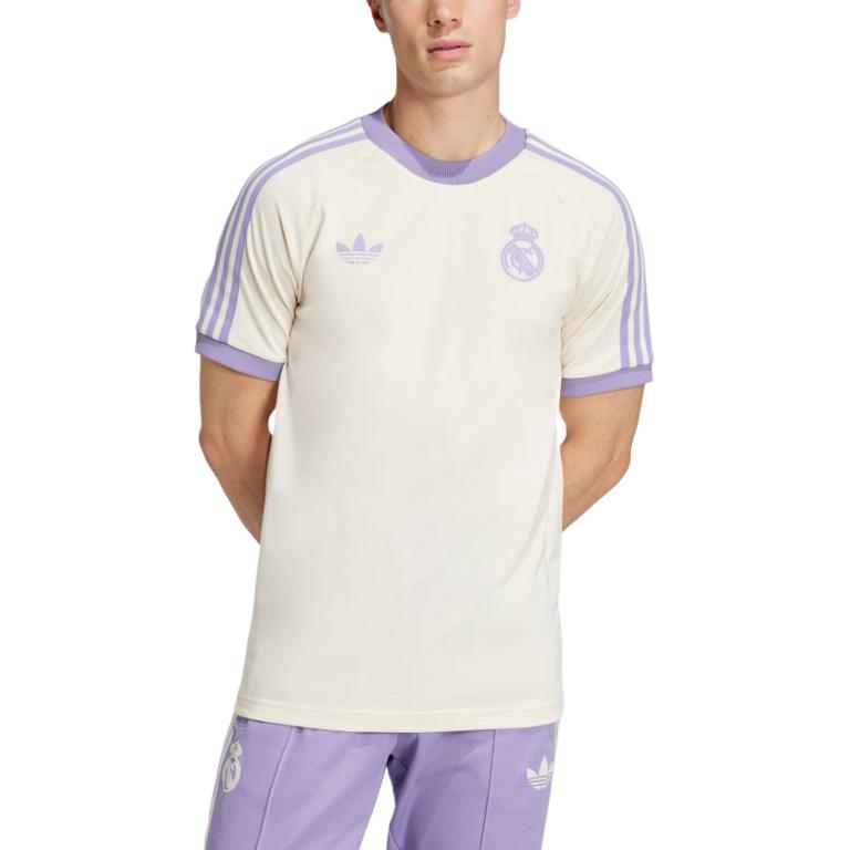 Adidas Originals Free Shipping With AdiClub Real Madrid Adicolor Classics 3 Stripes Tee IY0057-