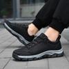 Fashion Men's Hiking Shoes Luxury Brand Casual Shoes Outdoor Non-slip Trekking Shoe Lace Up Vulcanized Shoes for Men Large Size Sneakers