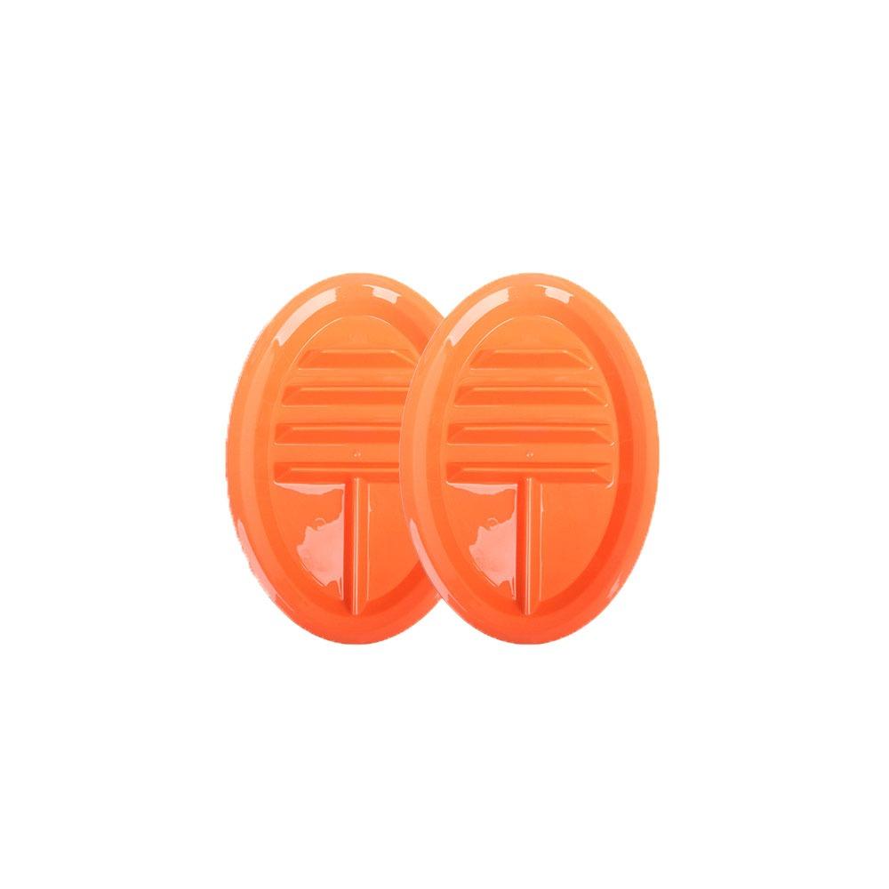 2pcs Divided Taco Serving Tray Oval Taco Holder Divider Plates Taco Plate  Snack