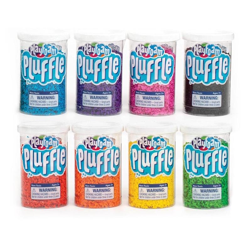 

Educational Insights Playfoam Pluffle for Sensory Bins, 8 Pack Mini, Ages 3+ Default
