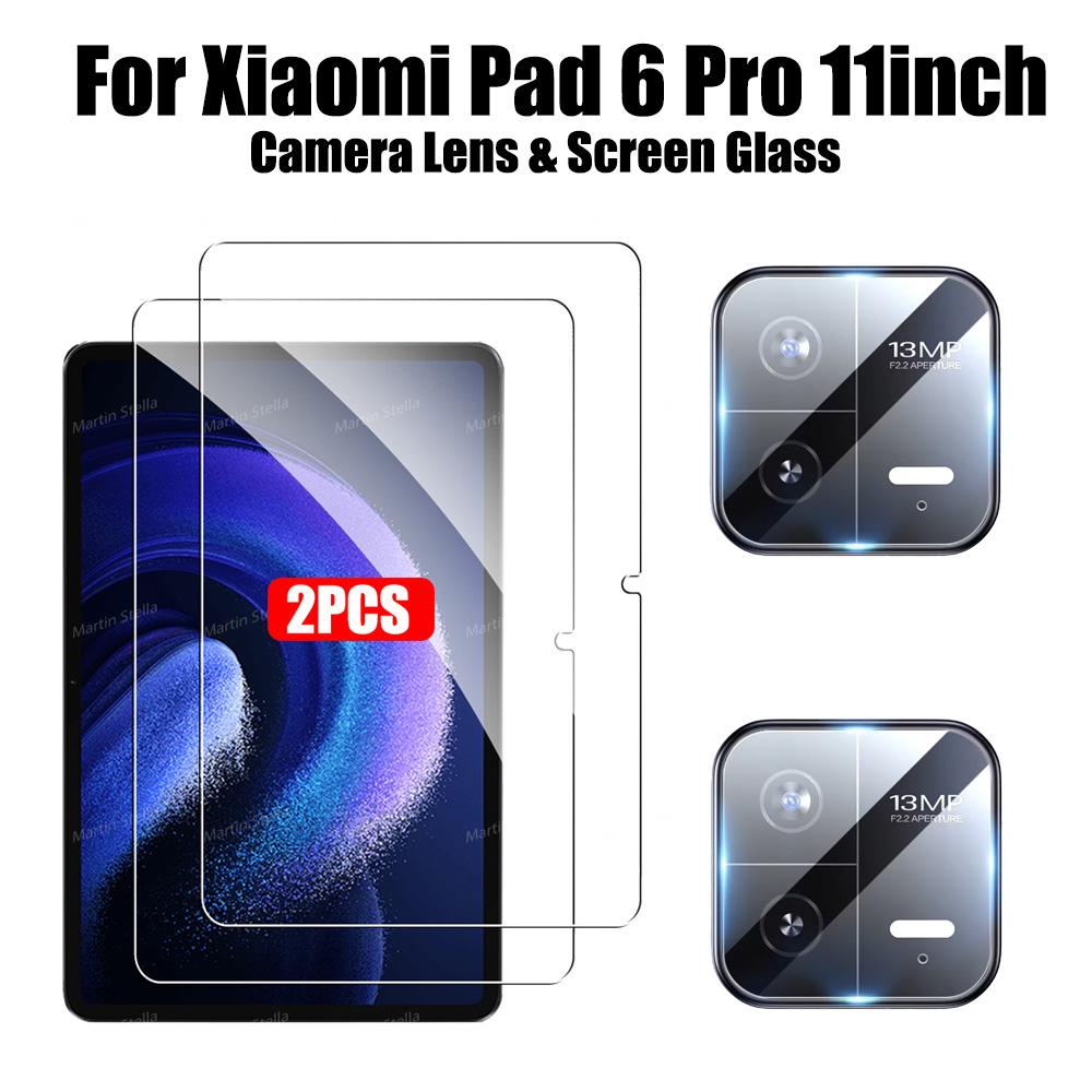 2pcs Screen Protector Tempered Glass For Xiaomi Pad 6s Pro Pad 5 6 Pro Case Friendly Protective Film Accessories