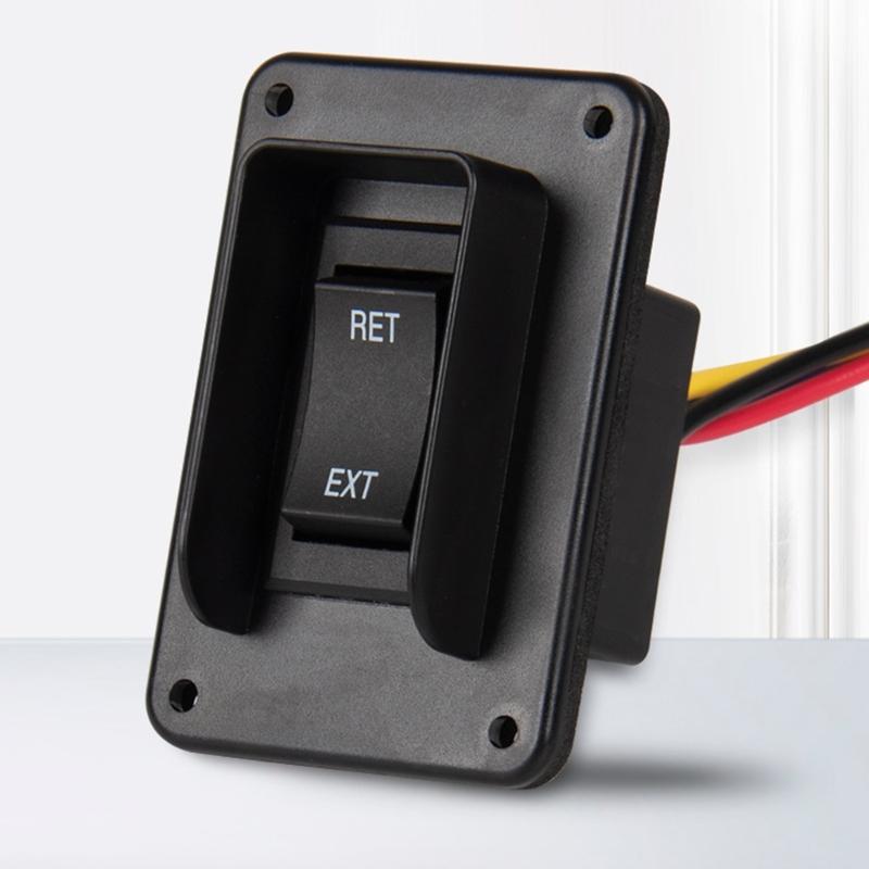 Strombuchsen Momentschalter Umpolungsschalter Wippschalter Motorsteuerung DPDT (EIN)-aus-(EIN) 12V 24V Schalter