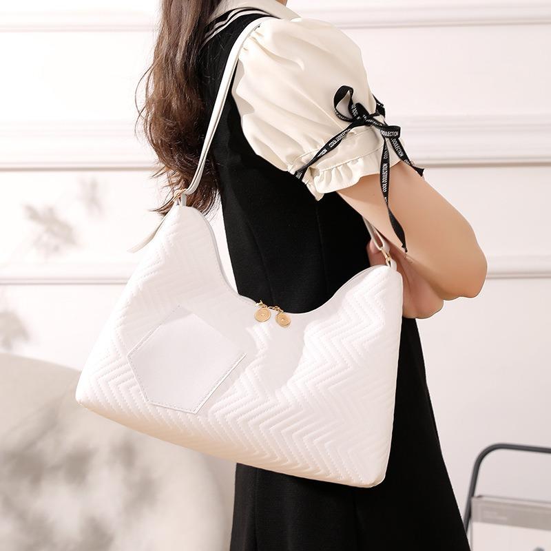 Fashion embossed bag girl g women's casual shoulder bag large capacity handbag niche bag