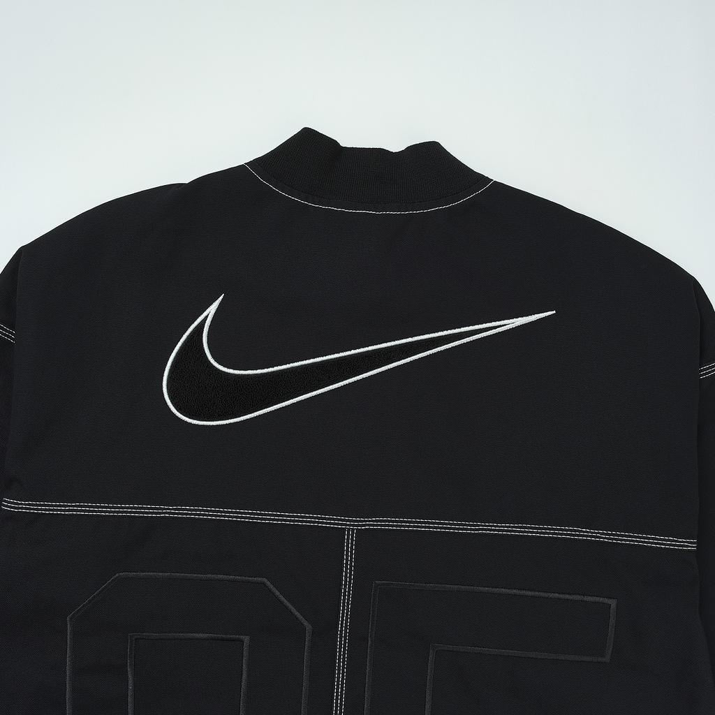 Nike Loose Fit Zipper Logo Long Sleeve Jacket Women jackets IB2038-010