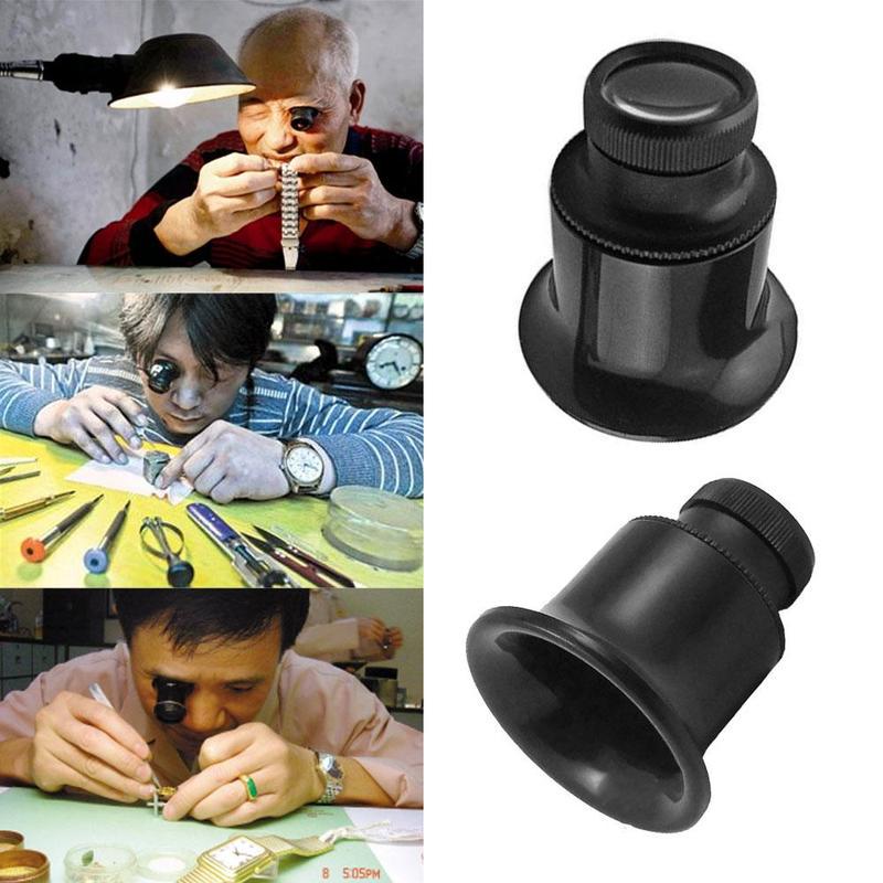 Pryskyřičná Lupa Klenotnická Hodinářská Oprava Oční Čočka Lupa Nástroj