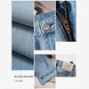 Summer Light Blue Flare Pants - Comfortable Stretch Slimming Denim Long Pants 532