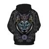 Wikinger-Krieger 3D-Druck Hoodie: Herren Trendiger Pullover Sweatshirt 2025 Edition