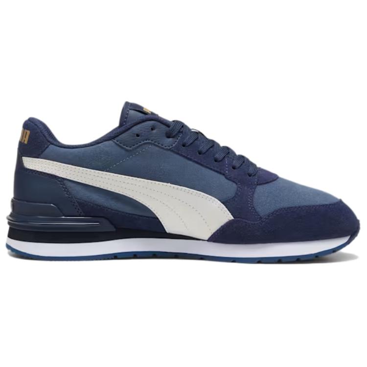 Puma St Runner V4 Comfortable Lightweight Slip Resistant Durable Low Top Casual Running Shoes Unisex Sneaker Blue White 399665-05