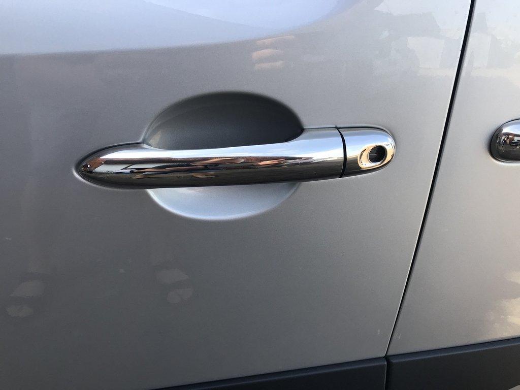 Griffpads (rostfreier Stahl) 3 Stück, Carmos - türkischer Stahl für Mercedes Citan 2013- ff.