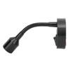 RV Reading Light LED High Brightness Easy Installation Bedside Spotlight for Boat Yacht DC12 To 24V Black