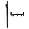 Extending Bank Stick Carp Fishing Adjustable Aluminum Bankstick Pole Rest for Bite Alarm