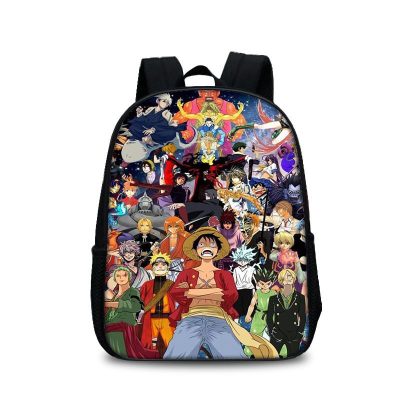 One Piece Backpack For Kids With Nylon Material And Adjustable Straps For School And Daily Use