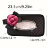 Kamelienblume Auto Taschentuchbox Handtuchsets Autositz Rücken Taschentuchbox Halter Auto Innenraum Aufbewahrung Dekoration Autozubehör