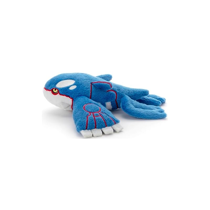Takara Tomy Arts (TAKARATOMY A.R.T.S) Pokemon I Choose You! Pokemon Get Plush Toy Kyogre Plush Toy, Approx. 33cm Wide