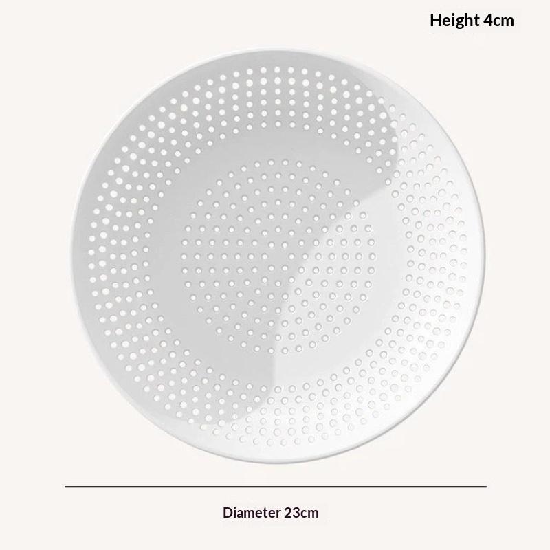 Pp Perforated Steaming Plate High Temperature Resistance Easy Clean For Home Kitchen Steaming Dumplings
