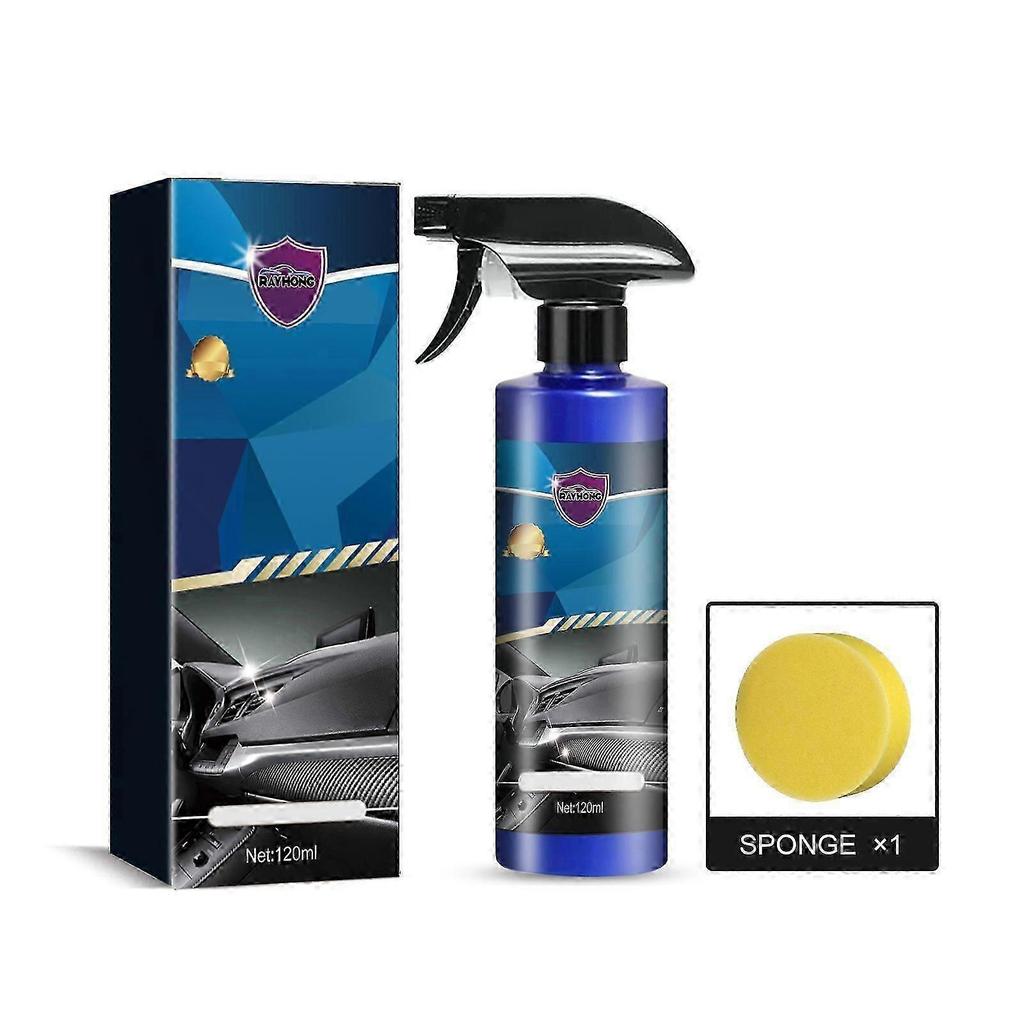 Nano Coating Spray for Cars - Restores Gloss, Repairs Fading Paint & Provides Long-Lasting Protection - Easy Interior & Exterior Surface Cleaner with